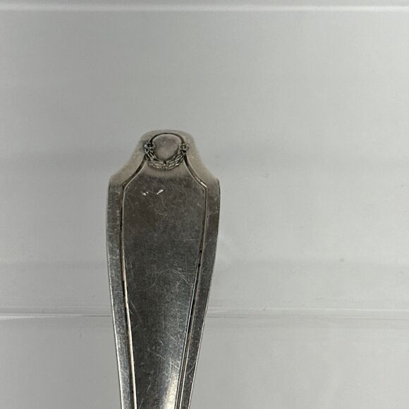 HAWTHORNE 1908 by Rockford Silver Plate Co. Pierced Berry Spoon - Picture 6 of 8